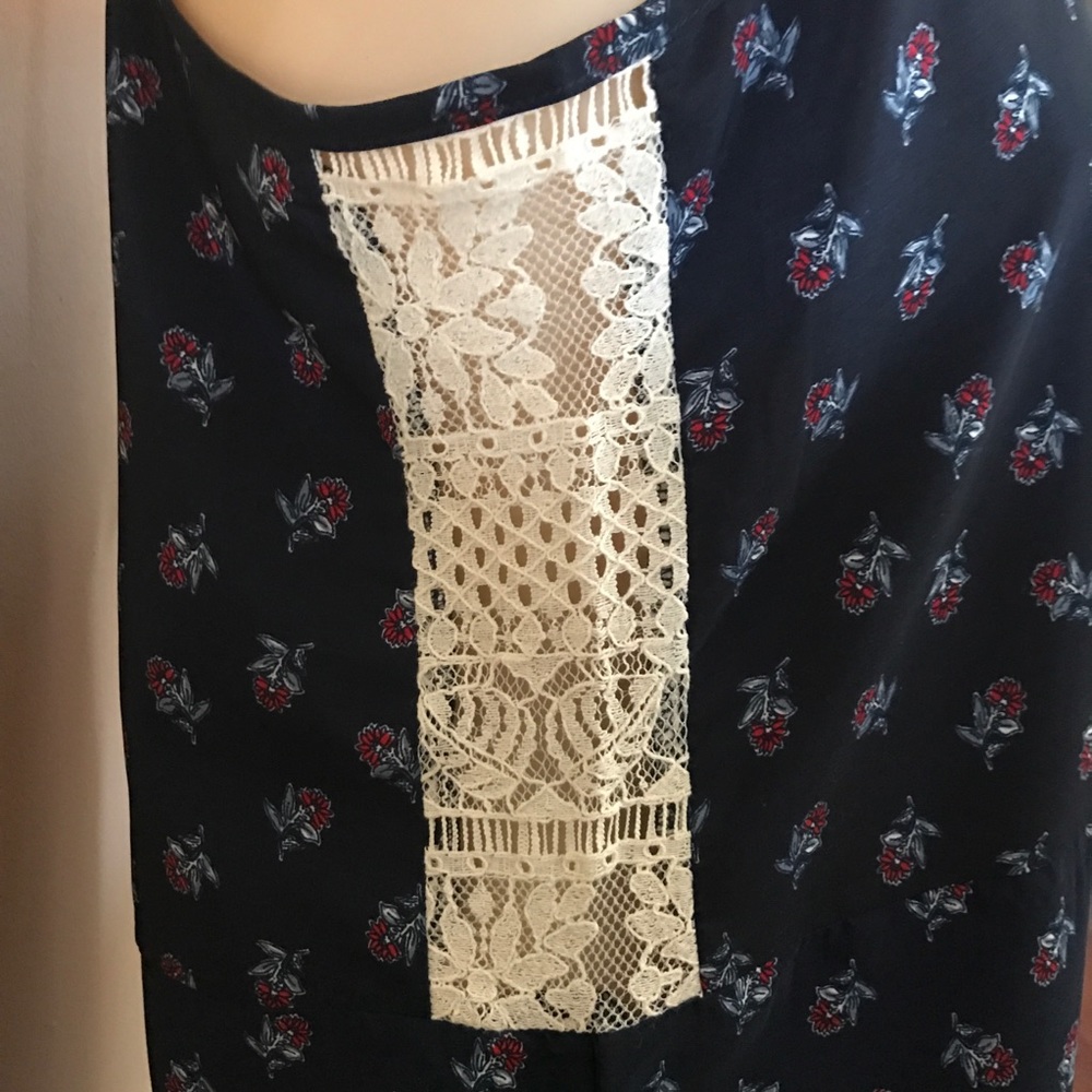 Adorable Navy, Red & White Romper- Size Small - Picture 6 of 7